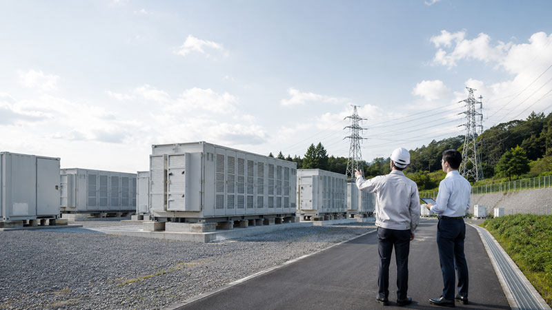 系統用蓄電所の開発・仲介イメージ